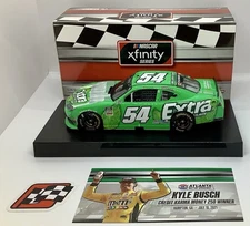 2021 1/24 #54 Kyle Busch Extra Gum Atlanta Win Supra 1 of 1164 Same Day Shipping