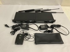 Lot of 2 Shure ULXP4 G3 Wireless Receivers w/ 1 ULX1-G3 Transmitter G3 Band