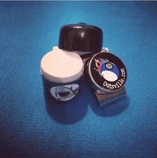 Great White Pool Cue Stick Chalk by Outsville Billiards - Sand Shark Tan Single