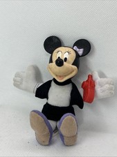 Minnie Mouse 2001 McDonald's Toy House of Mouse Disney Figure Soft Plush Doll