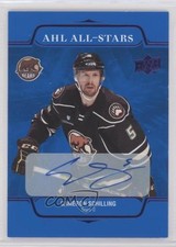 2021-22 Upper Deck AHL All-Stars Auto Cameron Schilling #AS-9 Auto 9b4