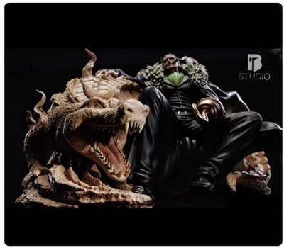 Stock BT Studio One Piece Sir Crocodile Resin Figures Statues Collect Model Toys