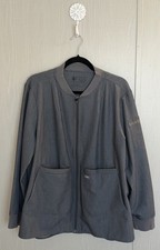 FIGS Technical Collection Gray Full Zip Scrub Jacket W18SW1007 Size XXL JJ110
