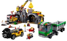 LEGO City 4204 The Mine Retired Rare Building Set 100 Percent Complete No Box