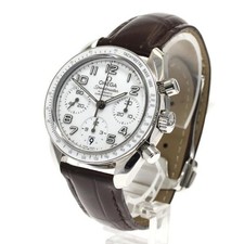 Omega OMEGA Speedmaster 324.33.38.40.04.001 38mm SS White Dial Automatic Watch #C5630
