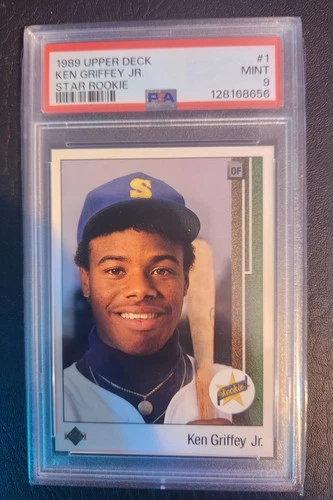 🔥 1989 Upper Deck Ken Griffey Jr. PSA 9 MINT Rookie Short Print HOF