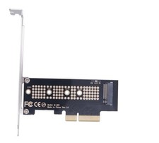 PCIe Adapter for M.2 NVMe Mkey, PCI-e 4.0 X4 Card Supports NGFF M2 M-Key SSD,