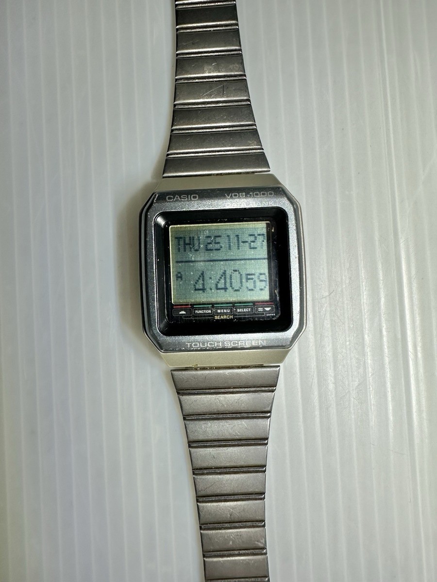 CASIO VDB-1000 Data Bank Touch Screen Vintage | eBay