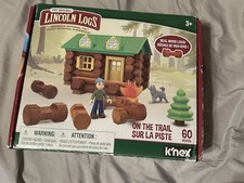 LINCOLN LOGS-On The Trail Building Set-59 Pie...