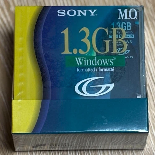 [ New ] SONY GIGAMO MO 1.3GB Magneto Optical Disk lot of 5 250701