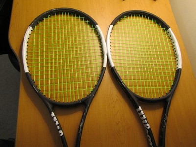 2 Wilson Pro Staff RF97 Roger Federer Autograph V12.0 Grip Size 4 1/2