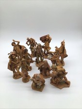 Lot Of 12 Vintage Fontanini by Roman Depose Italy Nativity Figurines 1983-1986 