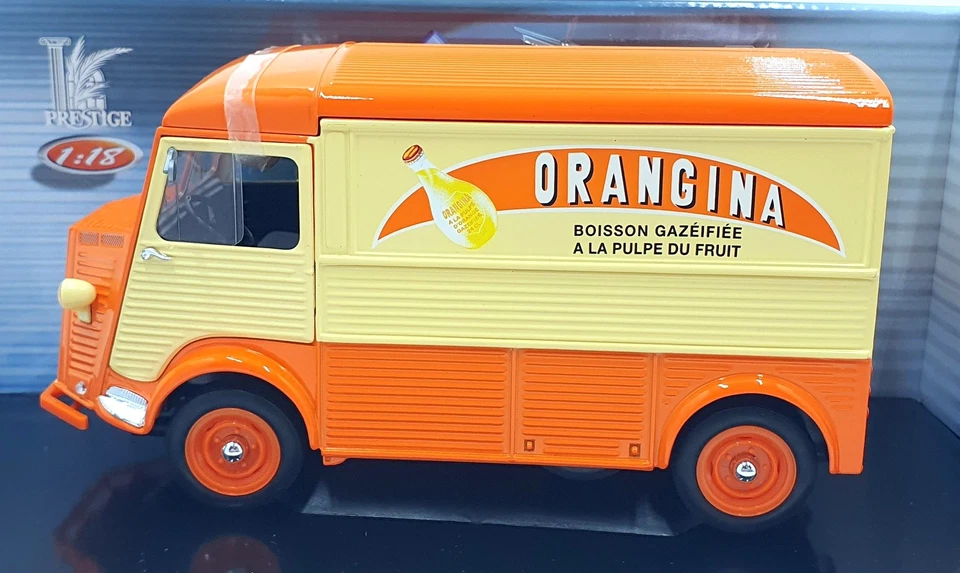 Solido Escala 1/18 Diecast 8409.02 - Citroen HY Orangina 1962 - Naranja/Crema Foto 3 de 4