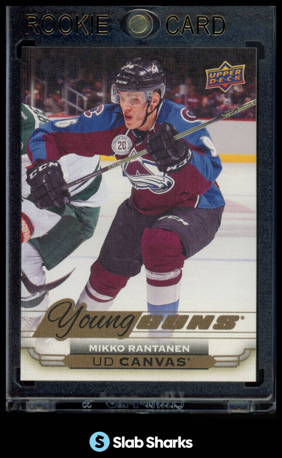 2015 UPPER DECK #C98 MIKKO RANTANEN UD CANVAS YOUNG GUNS RC ROOKIE