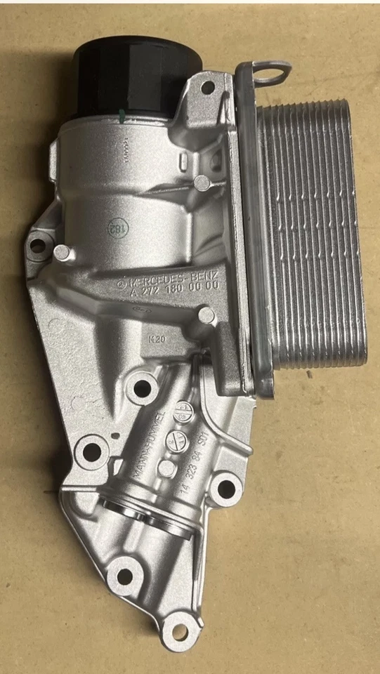 CARCASA FILTRO ACEITE MERCEDES BENZ C E G ML S CLASE SLK CON CONJUNTO ENFRIADOR DE ACEITE Foto 2 de 4