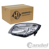 Diederichs Halogen Scheinwerfer Mit LWR Links FüR Skoda Fabia Roomster | 7801981
