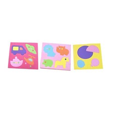Shape Puzzle Play Mat Foam Soft Lightweight Toy Puzzle Board for Boys Girls