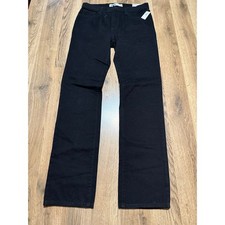 Old Navy Skinny Pants Boys 16 Black Youth Casual Slim Fit NWT