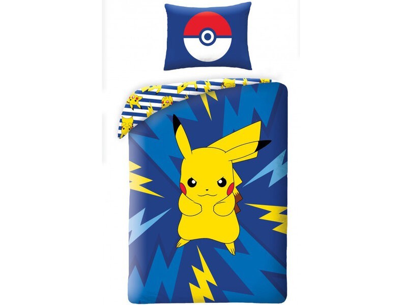 Набор для игры в покемонов Bett Pikachu Elektrische Original Bettbezug 140x200 Baumwolle 7790₽