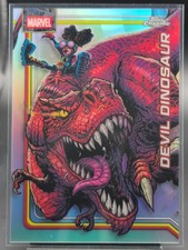 2026 Topps Chrome Marvel Comics Moon Boy Moon Girl Devil Dinosaur #110 Refractor