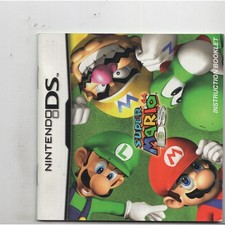 Mario 64 DS Nintendo DS Manual Only Authentic