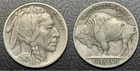 1917 S Buffalo Nickel Nickle FULL Date San Fransisco Mint 5c Original VF US Coin