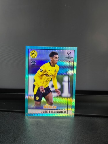 2020-21 Topps Merlin Chrome Uefa - aqua prism-RC Jude Bellingham
