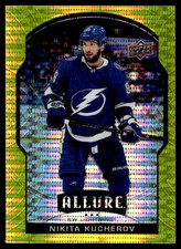 2020-21 Upper Deck Allure Yellow Taxi Nikita Kucherov Tampa Bay Lightning #44