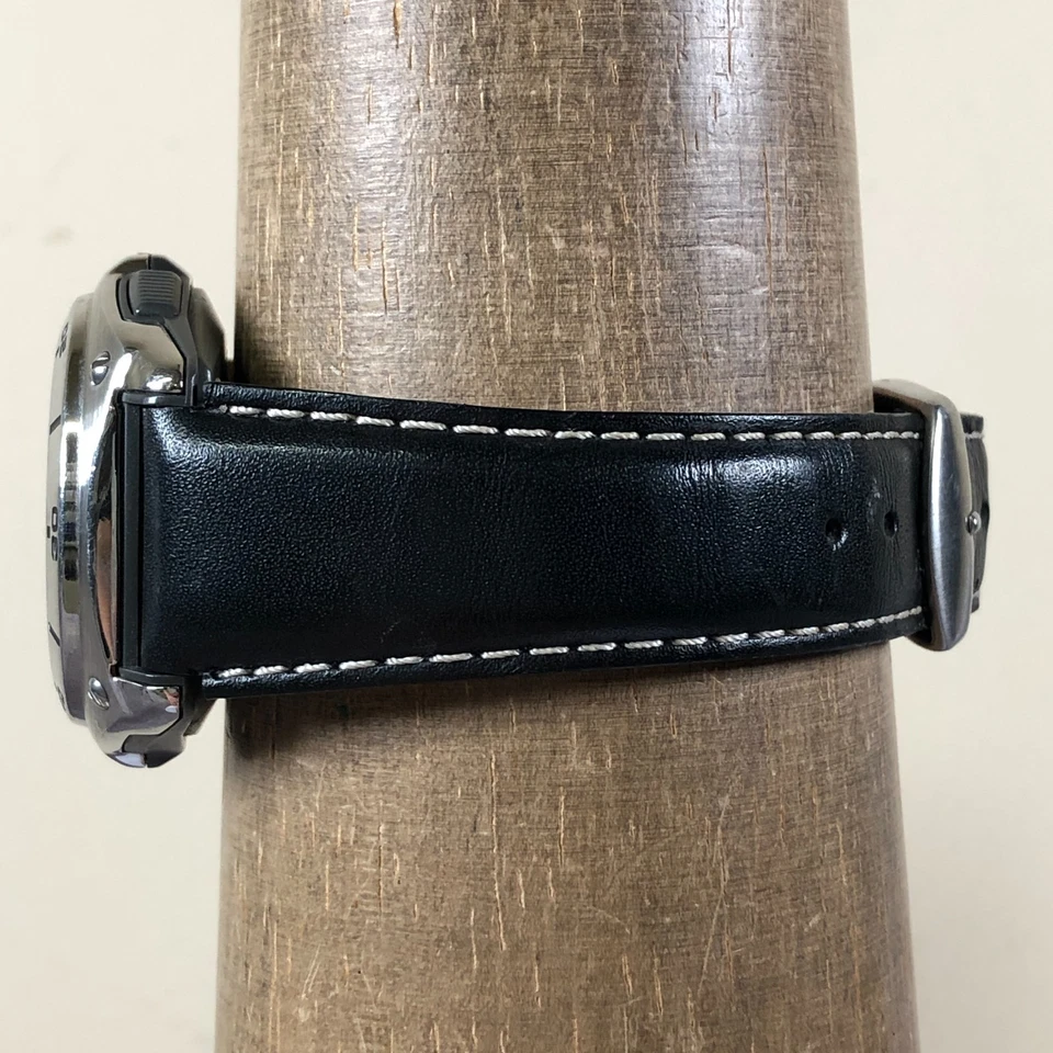 Casio Wave Ceptor Men WVQ-200HA Leather Quartz Analog Digital 40mm Watch 8 1/4" - Image 3 of 4