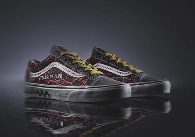 Vans - Stranger Things  Hell Fire Club  44 EU, Men s US 10.5 Or Women s 12