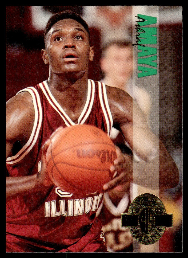 1993-94 Classic Four Sport Collection Ashraf Amaya #11