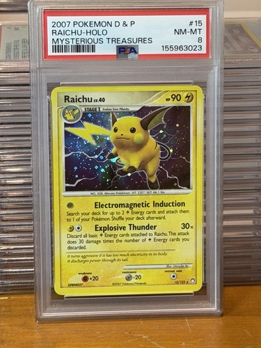 Raichu graded PSA 8 for sale on eBay