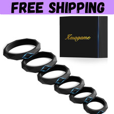 6 Sizes Penis Ring Silicone Cock Rings Men Erection Sex Toy Cockring Last Longer