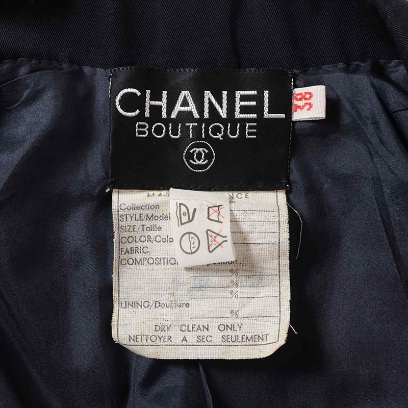 Authentic CHANEL COCO Button Patch Size:38 Jacket… - image 5