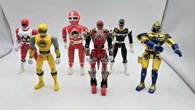 Power Rangers Action Figure Lot Mixed Rangers 5 Figures