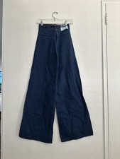 Vintage 70 s Levi Strauss Women s High Waist Wide Leg Jeans Size 5 Copper Buckle