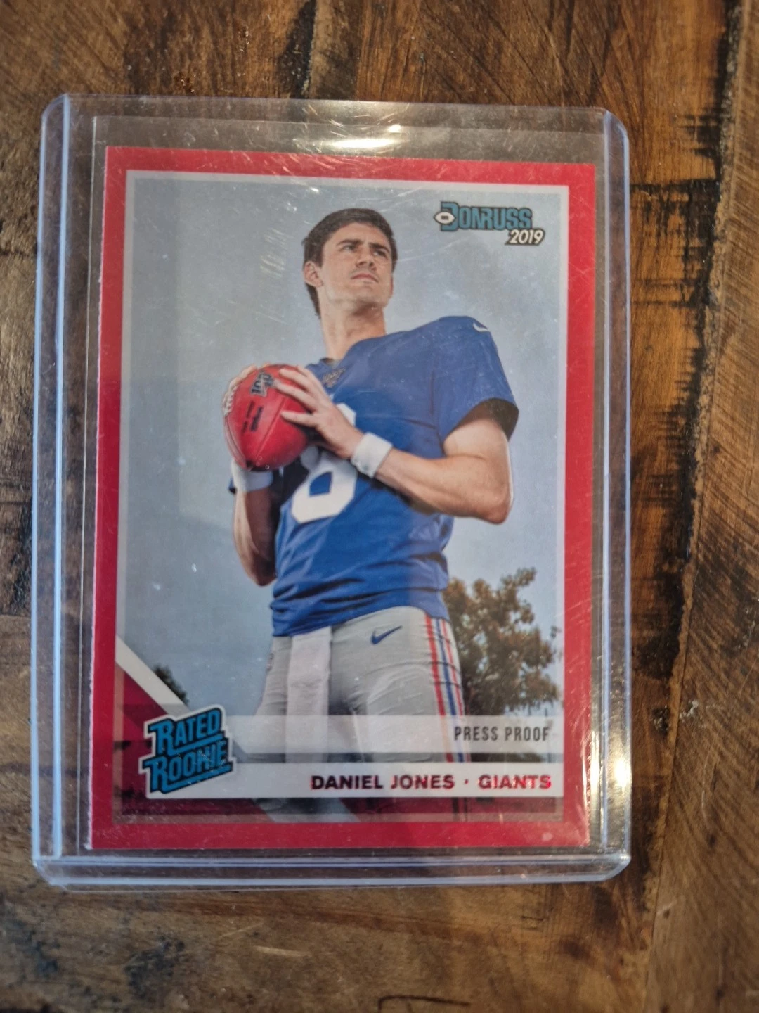 Daniel Jones trading card