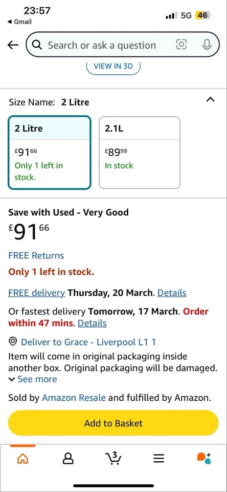 Black Decker Humidifier - Image 3 of 4