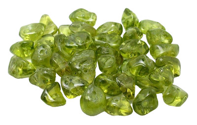 20 Gram Asstd San Carlos Peridot Polished Nugget Bead CLOSEOUT PNBC1/51526