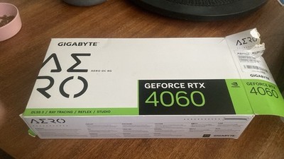 GIGABYTE GeForce RTX 4060 AERO OC 8GB GDDR6 Graphics Card