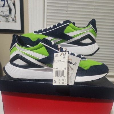 Reebok Classic Leather Legacy Az Semi Solar Green Vector Navy GX7569