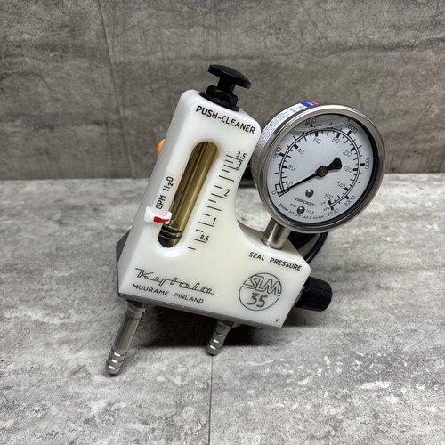 Kytola Instruments SLM35-M Seal Water Flow Meter W/ Sensor, 0-3.5 GPM H2O, New - Picture 3 of 13