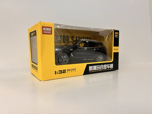 Modellino auto in lega 1:32 BMW X5 M SUV pressofuso modellino auto in metallo alta simulazione nero - Foto 11 di 12