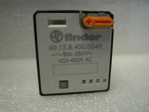 FINDER 60.12.8.400.0040 RELÉ 10A-250V 2CO-DPDT 8PIN 400VAC BOBINA ***NUEVO - Imagen 3 de 6