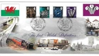 GB – 1999 FDC by Bradbury Wales First Welsh Definitives with Cardiff postmark