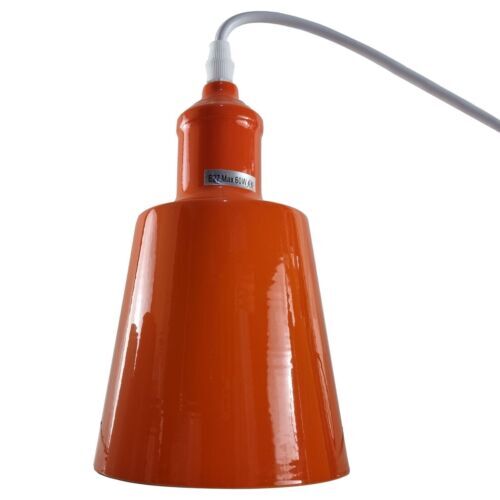Vintage Industrie Retro Stil Metall Lampe Schirm Decke Hänge Pendelleuchte UK - Bild 19 von 53