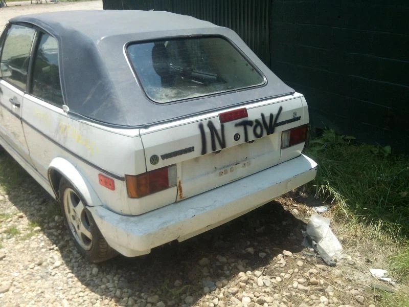 Radiator Fan Motor Only Fits 91-93 CABRIOLET CONVERTIBLE 1495778 Foto 2 de 4