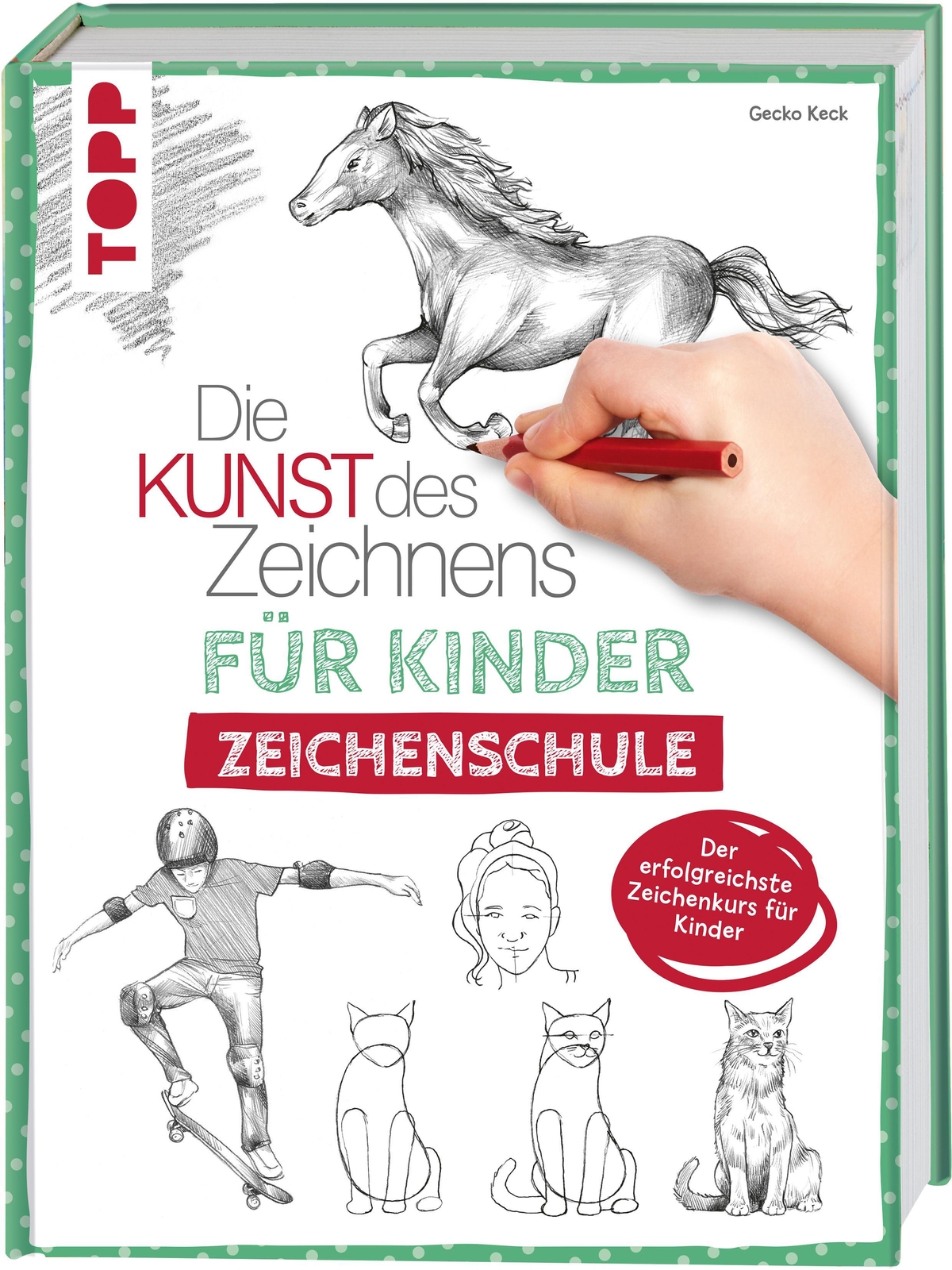 Thumbnail - Die Kunst Des Zeichnens Für Kinder Zeichenschule, Gecko Keck