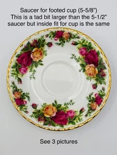 ROYAL ALBERT Old Country Roses BONE CHINA England *CUSTOMER'S CHOICE * 24-104A