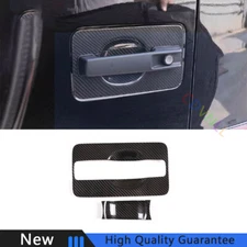 For Benz G-Class G63 19-24 Dry Carbon Fiber Exterior Tailgate Handle Frame Cover